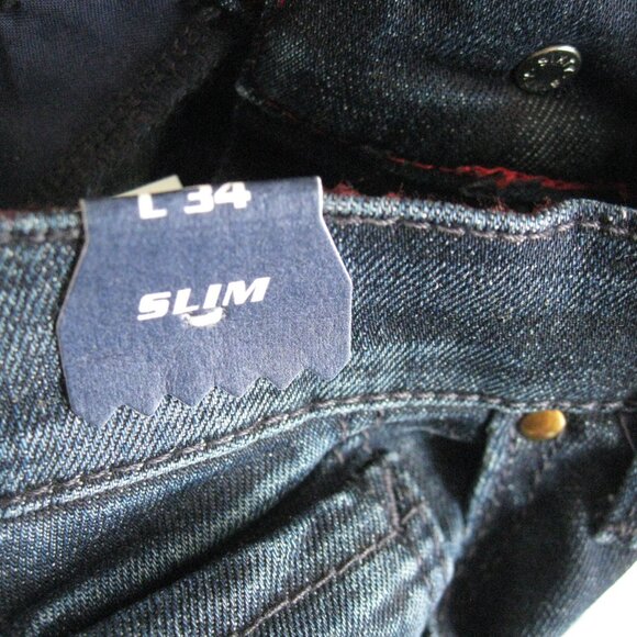 NEW Miss Sixty ILary Women's Jeans Size 31 W x 34 L SLIM Dark Wash Denim - Picture 10 of 16